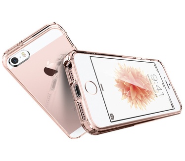 Spigen Ultra Hybrid Apple iPhone SE Case Rosé Goud