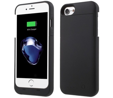 Maxnon Apple iPhone 7 Extended Battery Case - 3200mAh - Zwart Zwart