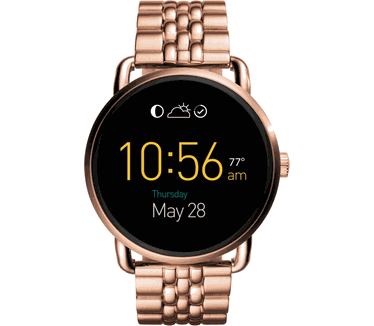 Fossil Q Wander Rosé Goud (Zilver)