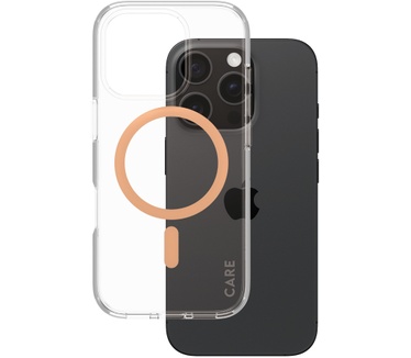 PanzerGlass CARE by PG Peachy MagS iPhone16 6.3 Pro