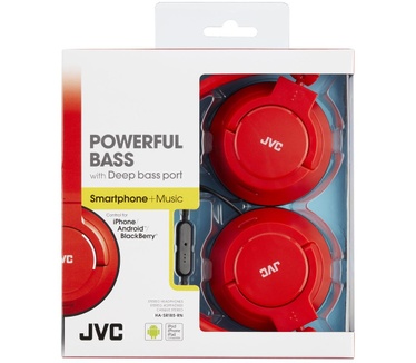 JVC HA-SR185 (Rood, Zwart)