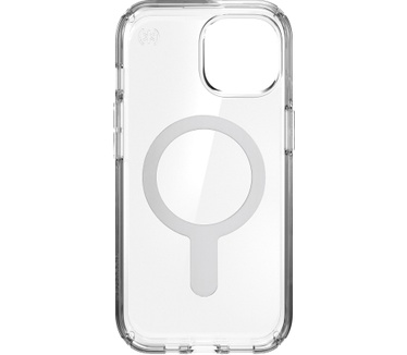Speck Presidio Clear + ClickLock Apple iPhone 15 Clear - with Microban