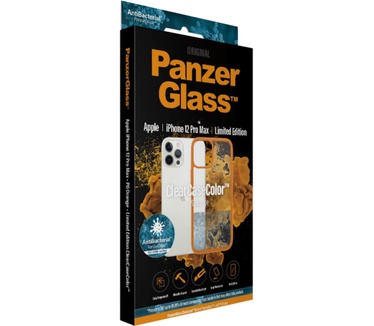 PanzerGlass 0284 (iPhone 12 Pro Max PG Orange) Transparant