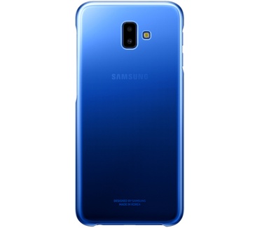 Samsung Galaxy J6+ Gradation Cover (Galaxy J6 Plus) Blauw