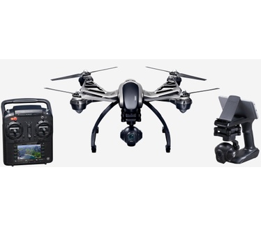 Yuneec Typhoon Q500 4K - Trolleyset - Zilver, Zwart