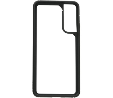Mobiparts Rugged Clear Case Samsung Galaxy S21 Black