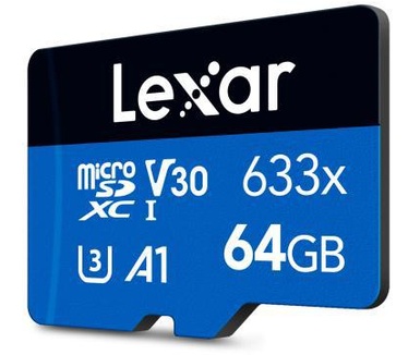 Lexar MEMORY MICRO SDXC 64GB UHS-I/LMS0633064G-BNNNG