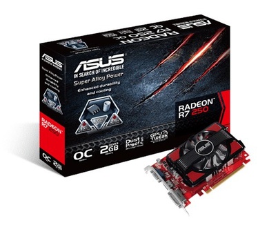 Asus AMD Radeon R7 250 2GB