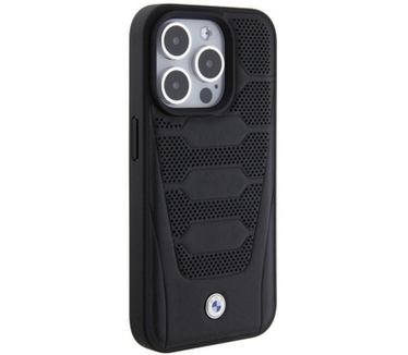 BMW Leather Seats Pattern Case - iPhone 15 Pro Max (6.7") Zwart Zwart