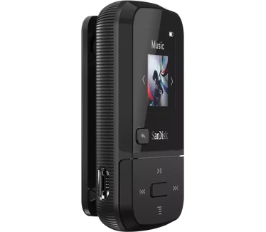 Sandisk Clip Sport Go MP3-speler 32 GB Zwart Met bevestigingsclip, FM-radio 32GB Zwart