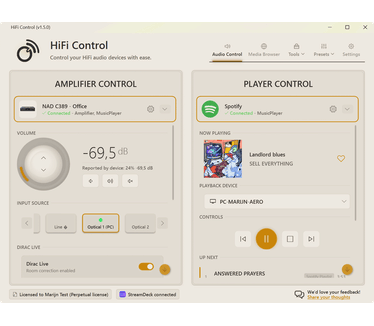 HiFi Control