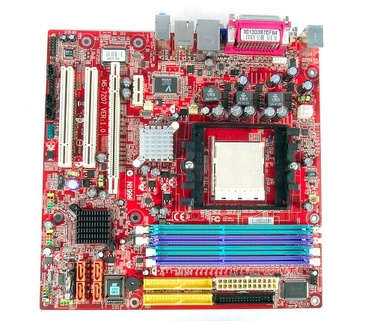 MSI K8NGM2-FID, GeForce 6150 (mATX, PCI-e, Sound, LAN, SATA II, RAID, VGA, 1394)