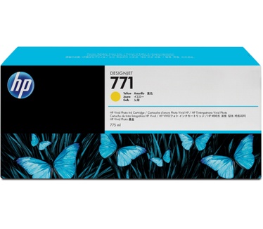 HP 771 775-ml Yellow DesignJet Ink Cartridge