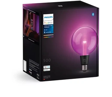 Philips Hue Hue Lightguide E27 | Globe G125 | White en Color Ambiance | 500 lumen | 6.8W