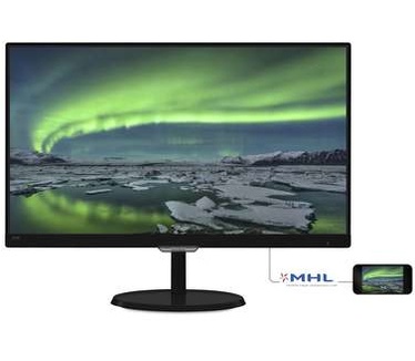 Philips LCD-monitor 227E7QDSB/00 Zwart