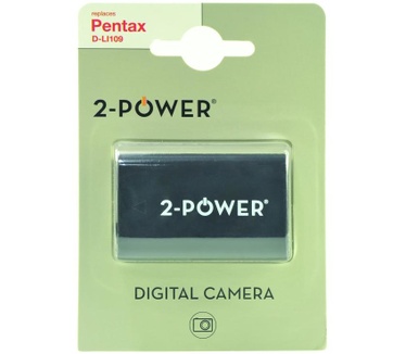 2-Power Digital Camera Battery 7.4v 1050mAh