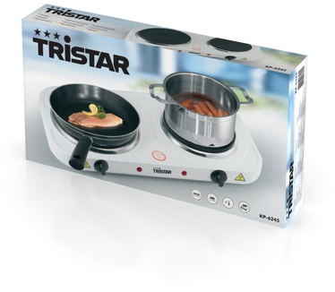 Tristar KP-6245 Dubbele kookplaat