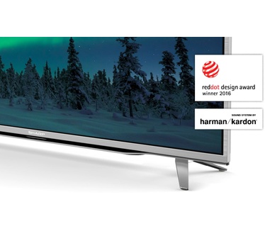 Sharp LC-55CUF8472ES Zilver