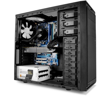 NZXT Source 220 (rode leds)