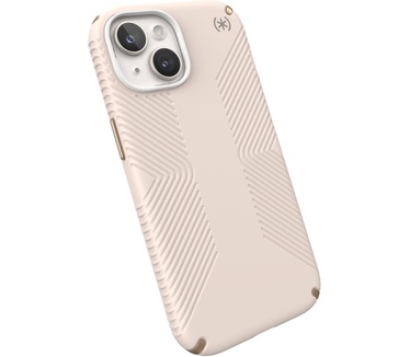 Speck Presidio2 Grip Apple iPhone 15 Bleached Bone - with Microban