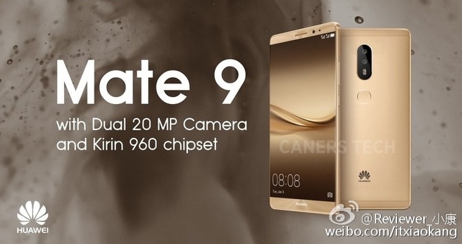Mate 8 als Mate 9 Huawei