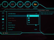Samsung Odyssey OLED G9 G93SC - Osd