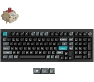 Keychron Q5 Ultra-M3 8K Wireless Custom Mechanical Keyboard, toetsenbord