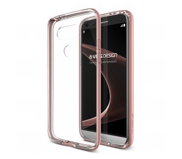 Verus Crystal Bumper LG G5 Case - Rose Gold