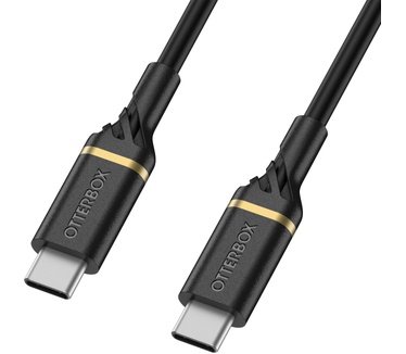 Otterbox Cable USB C-C 2M USB-PD, zwart