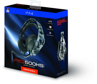 Plantronics RIG 500HS PS4 headset met camouflageprint