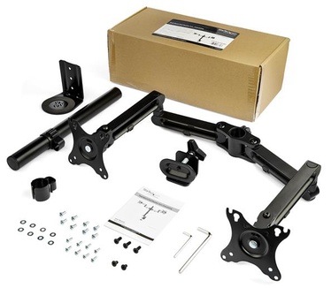 Startech.com Monitorstandaard dubbele monitor arm draaibaar aluminium