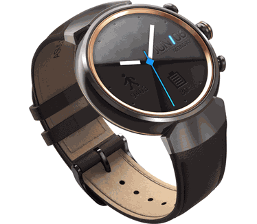 Asus ZenWatch 3 Gun/Dark Brown