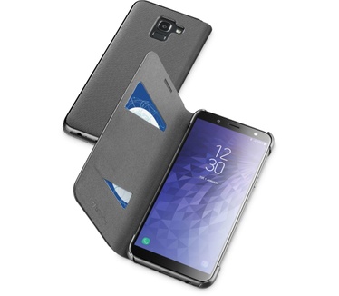 Cellular Line Book (Galaxy J6 (2018)) Zwart