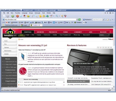 SlimBrowser 5.00 screenshot (481 pix)