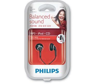 Philips SHE2660 (Zwart)