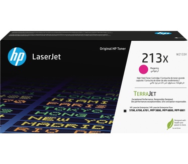 HP 213X originele high-capacity LaserJet-tonercartridge, magenta