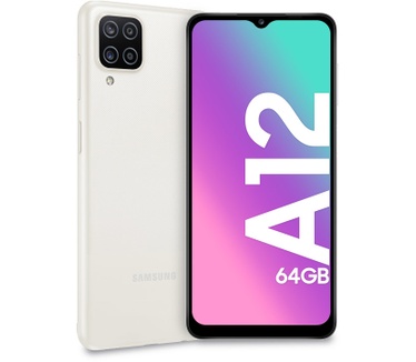 Samsung Galaxy A12 (3GB, 32GB opslag) Wit