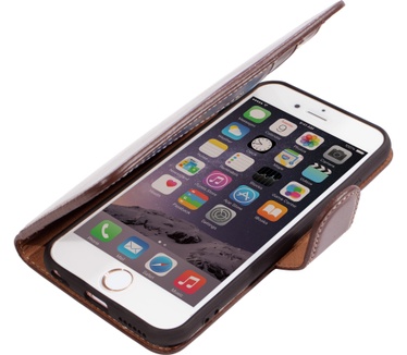 Mobiparts Excellent Wallet Case 2.0 Apple iPhone 6, iPhone 6S Oaked Cognac