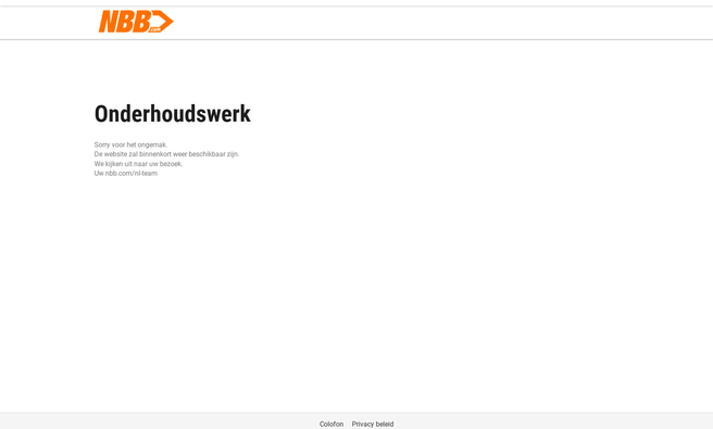 NBB.com offline door cyberaanval