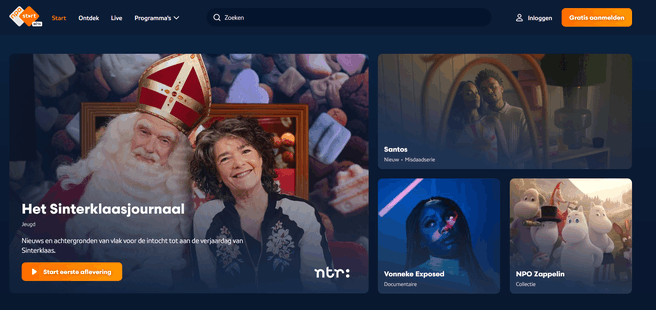 NPO Start, november 2023