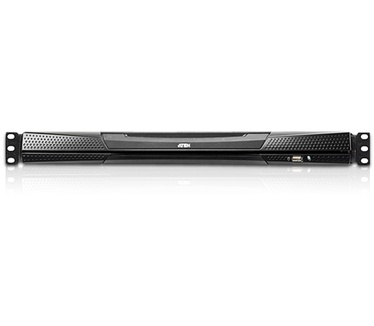 Aten 8-poorts Cat 5 Dual Rail LCD KVM-switch met poort serieschakeling
