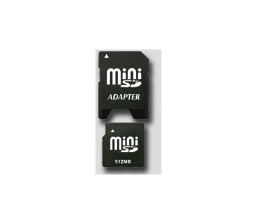 Transcend 512MB miniSD Card