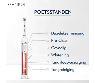 Oral-B Genius Special Edition Elektrische Tandenborstel Roségoud