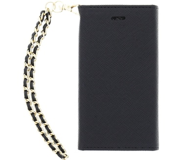 Guess Wallet Clutch Book Case voor Apple iPhone 6 / 6S - Studded Zwart Zwart