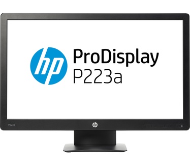 HP ProDisplay P223a Zwart