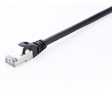 V7 CAT5e Ethernet Shielded STP 02M Black