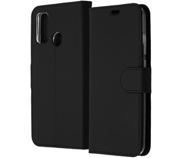 Accezz Wallet Softcase Booktype (P Smart (2020)) Zwart
