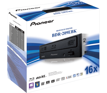Pioneer BDR-209EBK Zwart