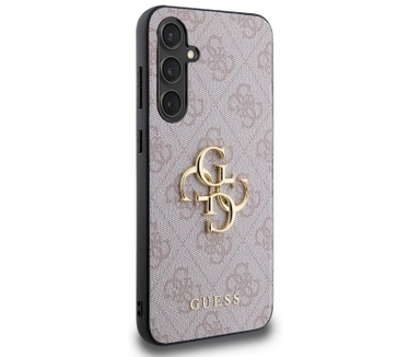 Guess 4G Metal Logo Back Case Samsung Galaxy S23 FE (S711) - Roze Roze