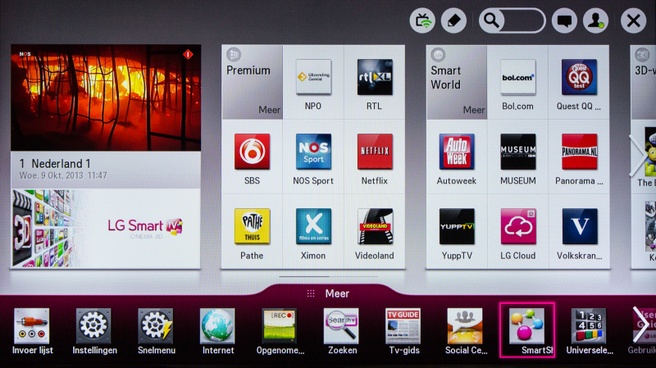 LG 55LA7408 interface